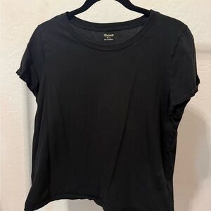 Madewell Women's Classic Black Tee